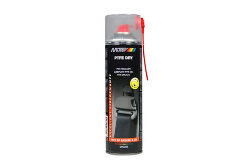 Spray lubrifiant uscat pe baza de PTFE MOTIP 10389, recipient 500 ml
