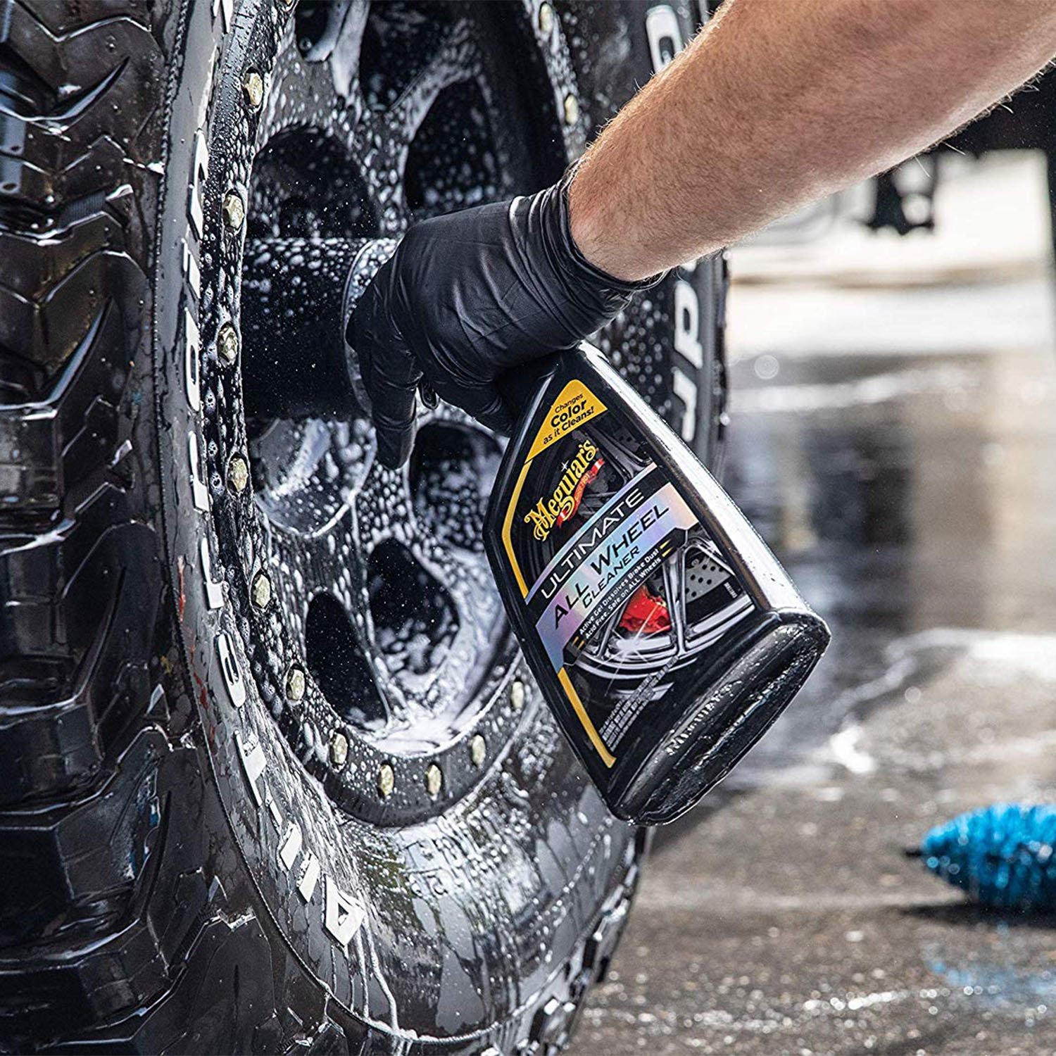 Solutie curatare jante MEGUIAR'S Ultimate All Wheel Cleaner 709ml - imagine 3