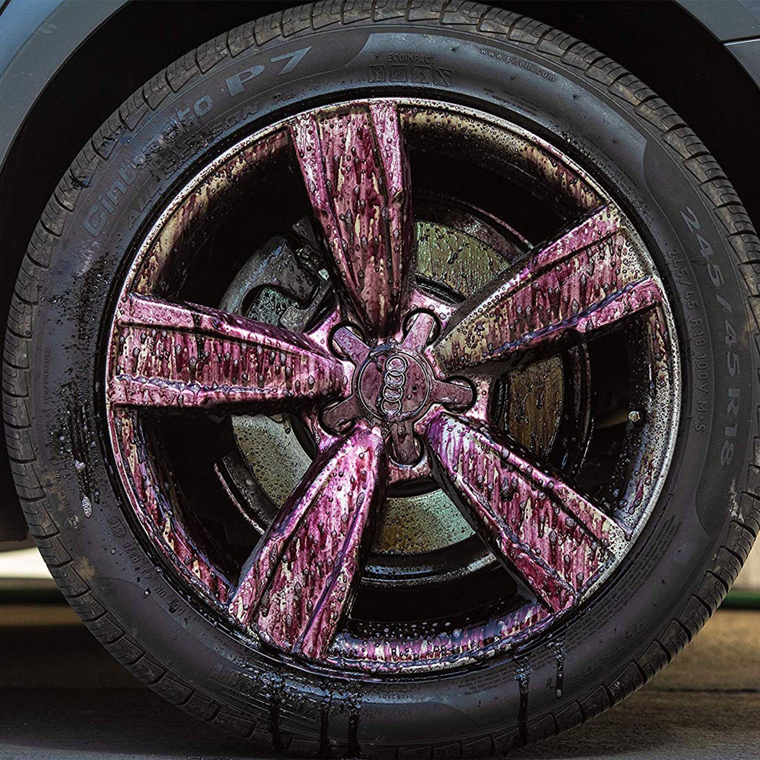 Solutie curatare jante MEGUIAR'S Ultimate All Wheel Cleaner 709ml - imagine 4