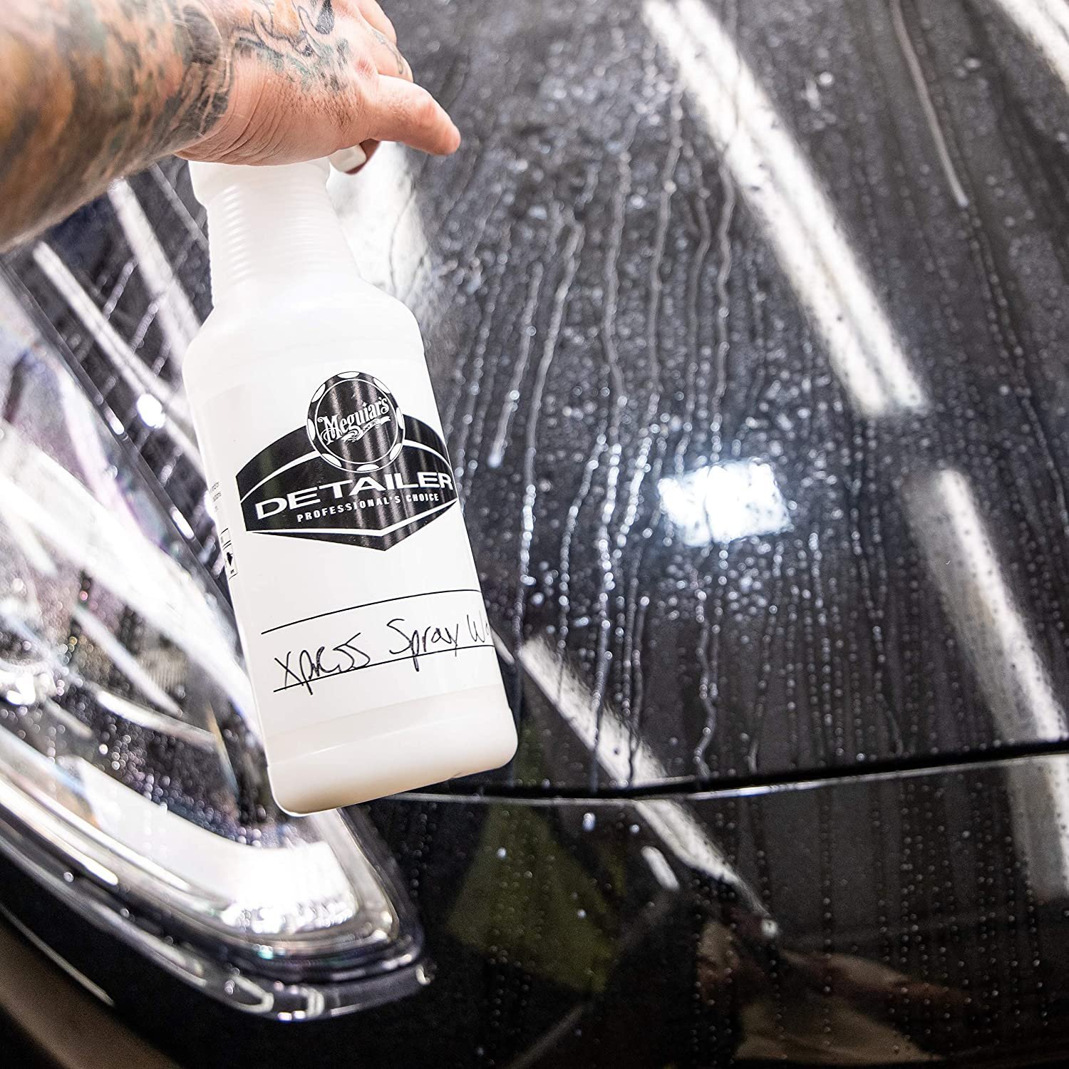 Ceara lichida MEGUIAR'S Synthetic X-Press Spray Wax 3.78L - imagine 4