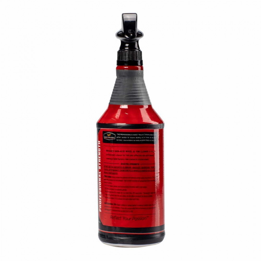 Solutie curatare anvelope & jante MEGUIAR'S Non Acid Wheel & Tire Cleaner 946ml - imagine 2