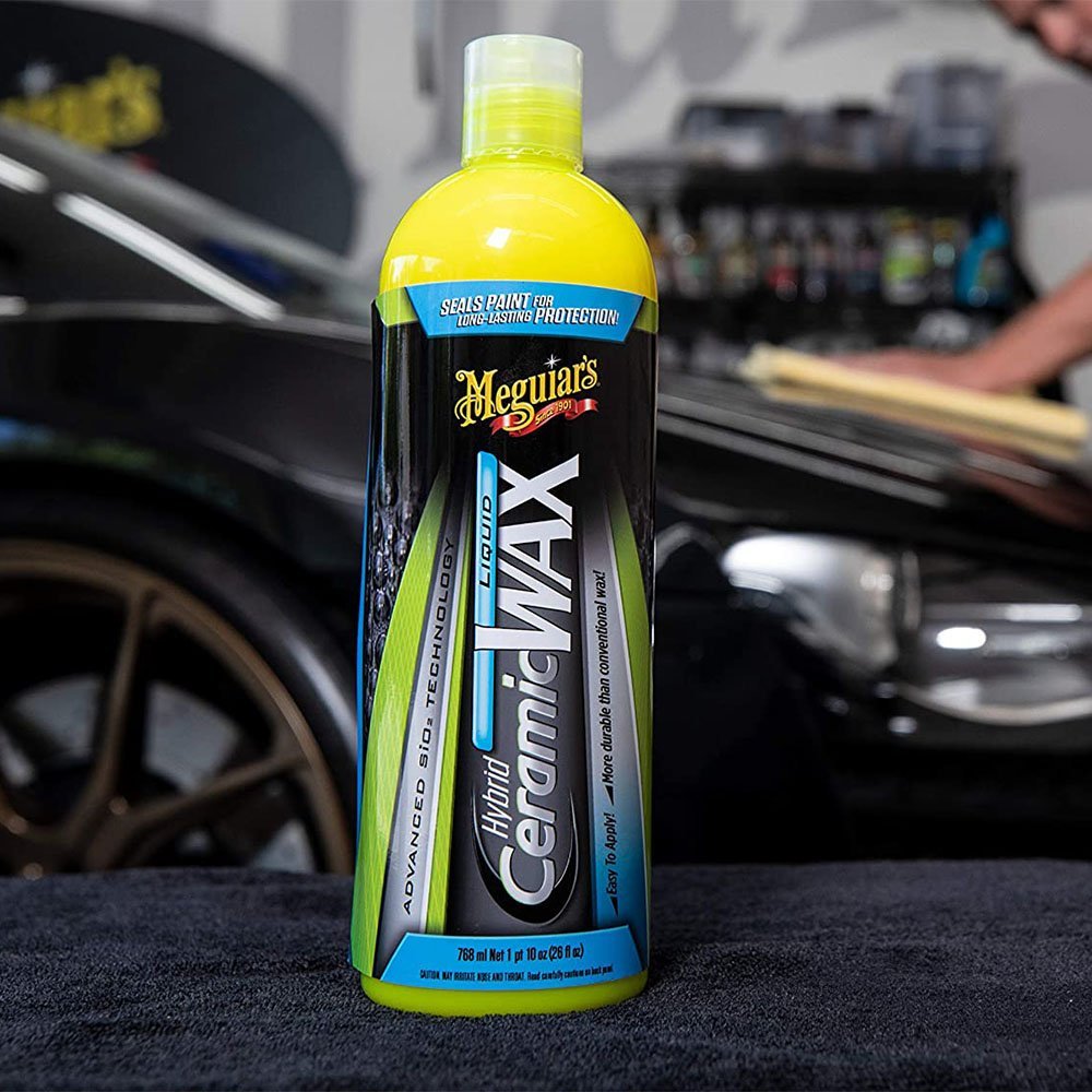 Ceara lichida MEGUIAR'S Hybrid Ceramic WAX 473ml - imagine 3