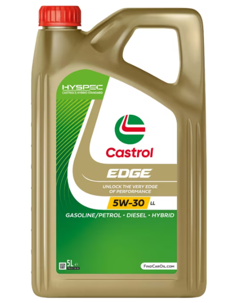 Ulei motor CASTROL Edge LL 5W30 15669B, volum 5 litri, sintetic