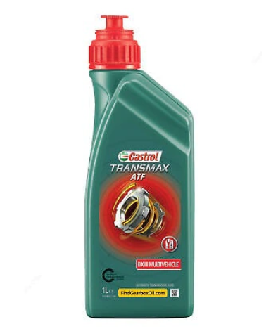 Ulei pentru cutie viteze automata CASTROL Transmax Dexron III Multivehicle 154EE8, volum 1 litru, mineral