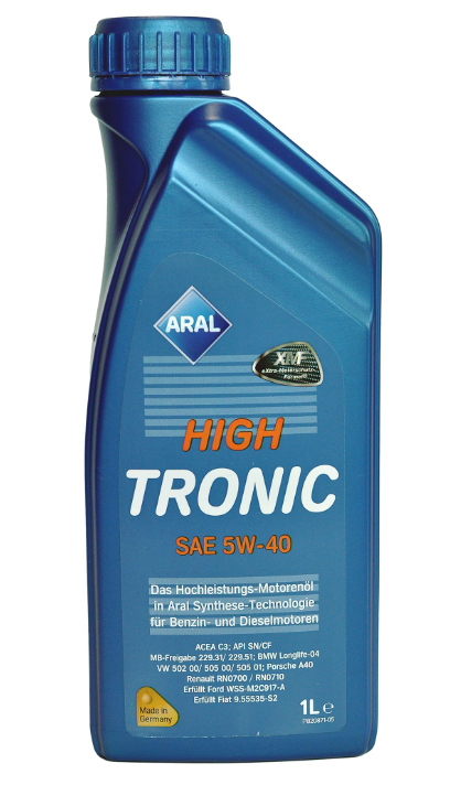 Ulei motor ARAL HighTronic 5W40 1505B4, volum 1 litru, sintetic