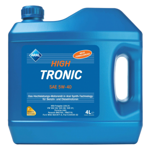 Ulei motor ARAL HighTronic 5W40 154FE7, volum 4 litri, sintetic