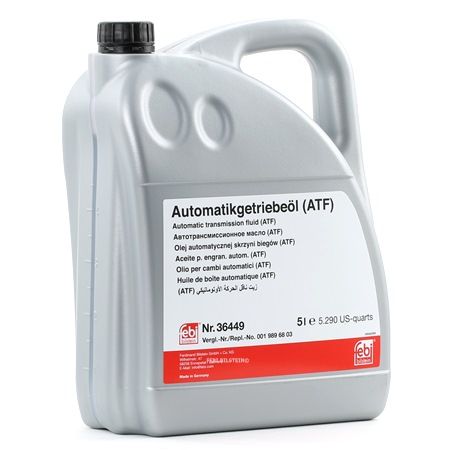Ulei pentru cutie automata FEBI BILSTEIN ATF MB14 36449, volum 5 Iitri, rosu