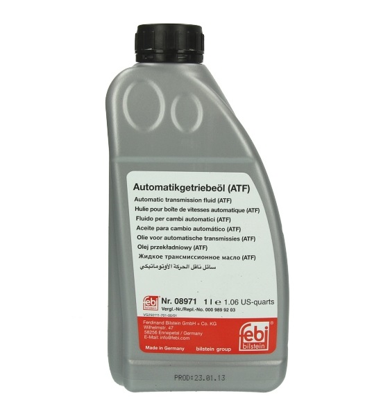 Ulei pentru cutie automata FEBI BILSTEIN 08971 DEXRON II, volum 1 litru, rosu