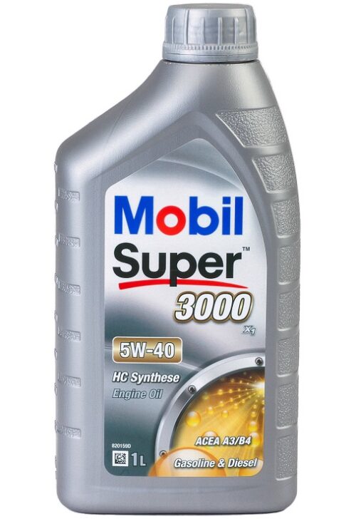 Ulei motor MOBIL Super 3000 X1 5W40, volum 1 litru, sintetic
