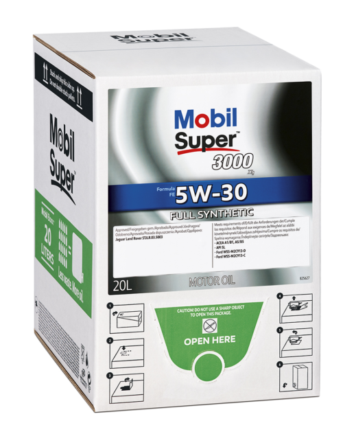 Ulei motor MOBIL Super 3000 Formula FE 5W30, volum 20 litri, sintetic, ambalaj cutie