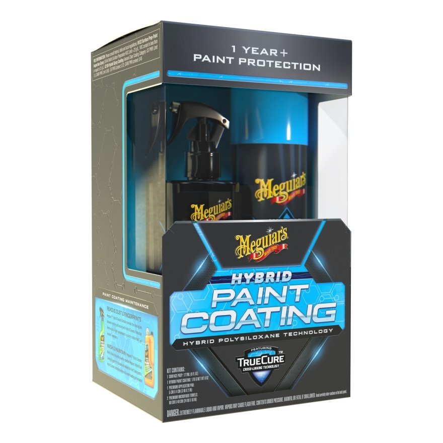 Kit sealant auto MEGUIAR'S Hybrid Paint Coating 177ml+170g - imagine 2