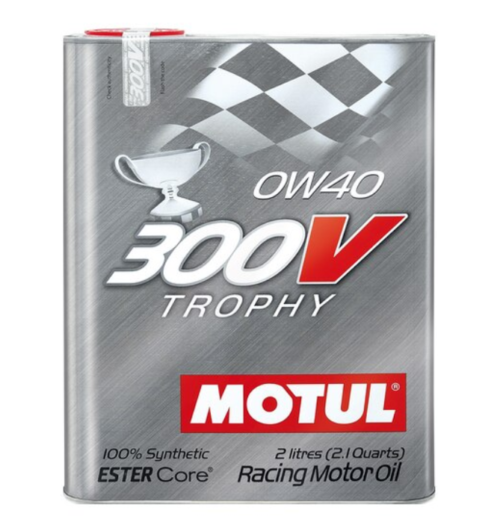 Ulei motor MOTUL 300V TROPHY 0W40, volum 2 litri, full sintetic