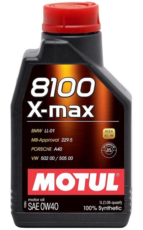 Ulei motor MOTUL 8100 X-MAX 0W40, volum 1 litru, full sintetic