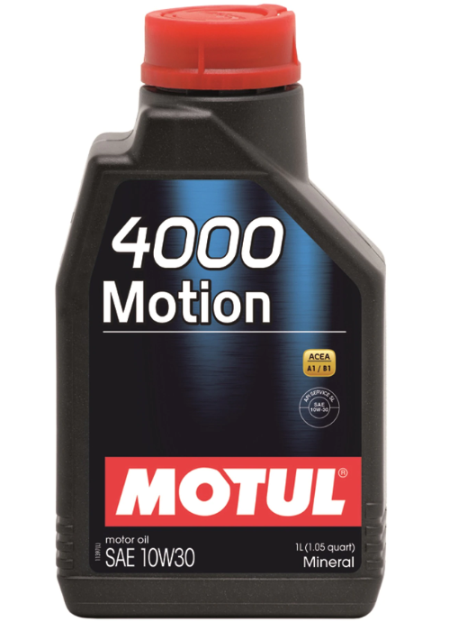 Ulei motor MOTUL 4000 MOTION 10W30 102813, volum 1 litru, sintetic