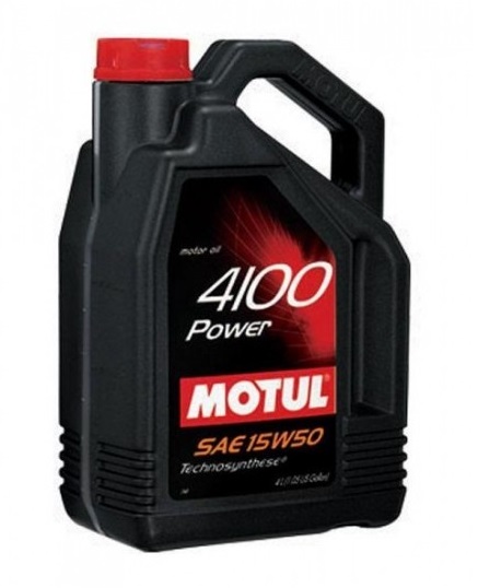 Ulei motor MOTUL 4100 POWER 15W50, volum 4 litri, sintetic