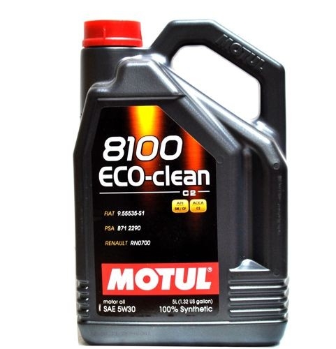Ulei motor MOTUL 8100 ECO-CLEAN 5W30 101545, volum 5 litri, sintetic