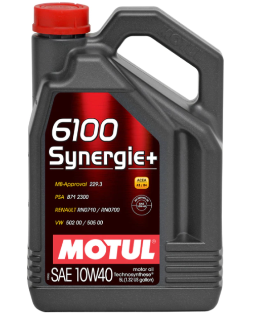 Ulei motor MOTUL 6100 SYNERGIE+ 10W40, volum 5 litri, sintetic