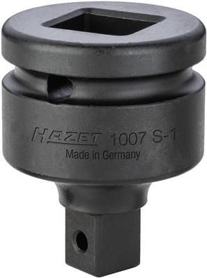 Adaptor reductor, clichet HAZET HZ1007S-1, lungime 56 mm, otel crom vanadiu, actionare 1/2, 3/4 tol