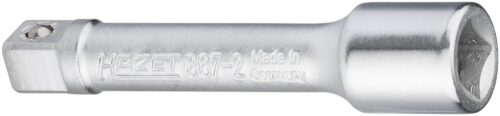 Prelungitor pentru cheie tubulara HAZET HZ867-2, lungime 55 mm, antrenor patrat 1/4 inch, otel crom vanadiu