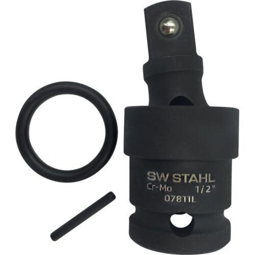 Adaptor articulat pentru cheie impact SW-Stahl SW07811L, antrenor patrat 1/2 inch, otel crom-molibden