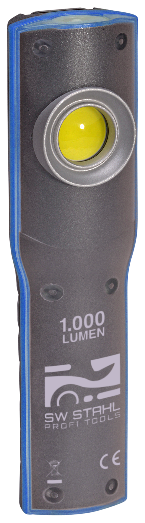Lampa de lucru magnetica, pentru atelier, SW-Stahl SWS9790, 1000 lumeni, acumulator Li-Ion 3.7 V, 6600 mAh