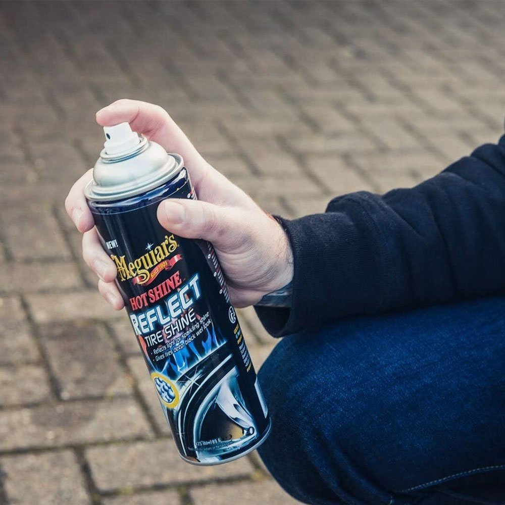 Spray Hot Shine Tyre Reflect MEGUIAR'S 425g - imagine 7