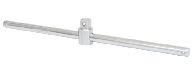 Maner T pentru actionare chei KS TOOLS 911.3405, antrenor patrat culisant 3/4 inch, lungime 450 mm, otel crom vanadiu
