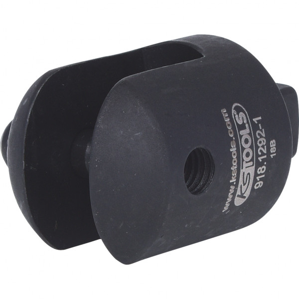 Cap actionare bara de forta KS TOOLS 918.1292-1, antrenor patrat 1/2 inch, brunat, pentru bara de forta KS Tools 918.1292
