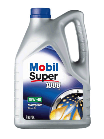 Ulei motor MOBIL Super 1000 X1 15W40, volum 5 litri, sintetic