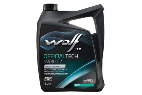 Ulei motor WOLF OFFICIALTECH C2 5W30 8309113, volum 5 litri, sintetic