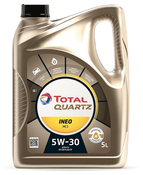 Ulei motor TOTAL Quartz Ineo MC3 5W30 213698, volum 5 litri, semi sintetic