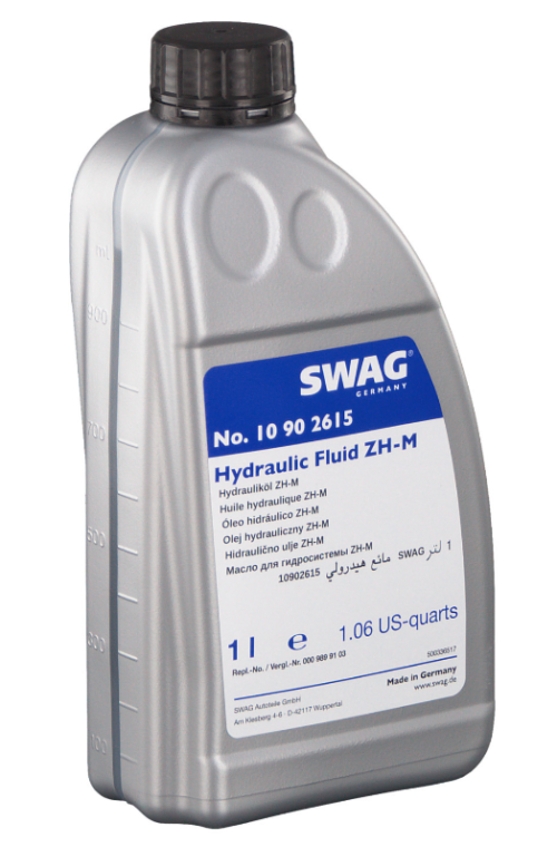 Ulei hidraulic SWAG HYDRAULIC FLUID ZH-M 10 90 2615, culoare galben, volum 1 litru, MB 343.0