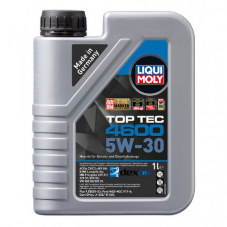 Ulei motor LIQUI MOLY Top Tec 4600 5W30 2315, volum 1 litru, sintetic