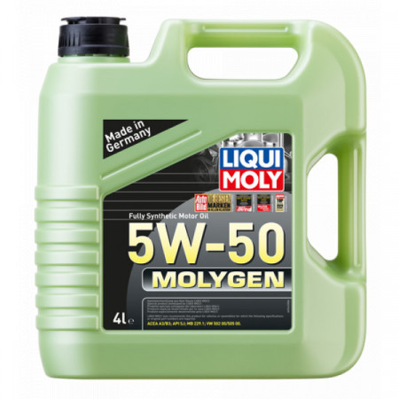 Ulei motor LIQUI MOLY Molygen 5W50 2543, volum 4 litri, sintetic