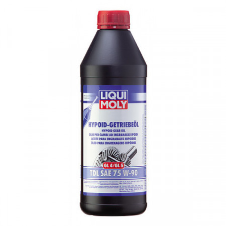 Ulei transmisie manuala LIQUI MOLY GL4/5 TDL 75W90 2655, volum 1 litru, semi-sintetic, auxiliare, diferential