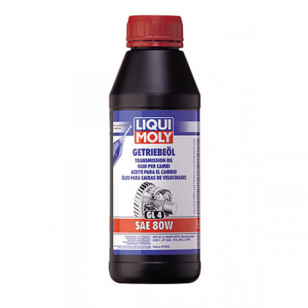 Ulei pentru cutiile de transmisie cu ax LIQUI MOLY GL4 1020 80W, volum 1 litru, mineral