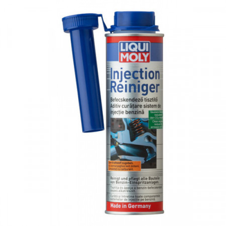 Aditiv benzina LIQUI MOLY 8376, volum 300 ml, culoare galbui, pentru curatare injectoare