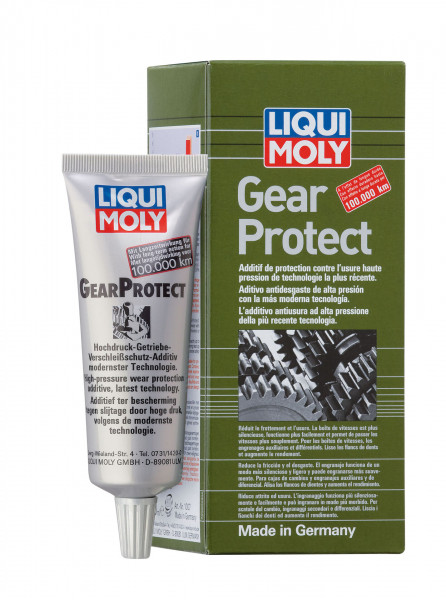 Aditiv LIQUI MOLY Gear Protect 1007, volum 80 ml, culoare verde, pentru ulei cutie viteze