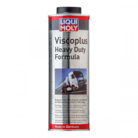 Aditiv ulei camion LIQUI MOLY Vascoplus Heavy Duty Formula 2697/2105, volum 1 litru, culoare maro deschis, pentru reducerea frecarii si uzurii