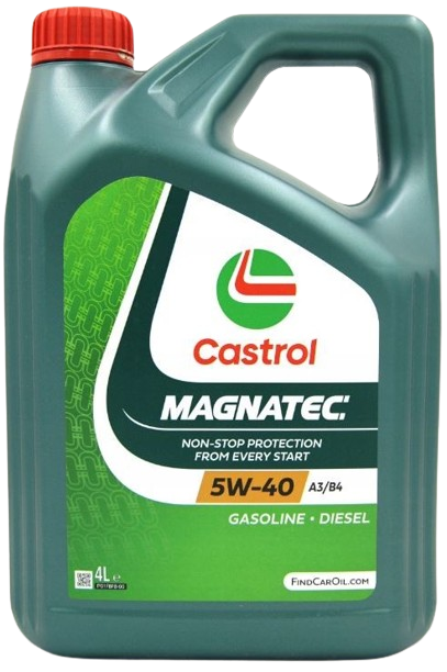 Ulei motor CASTROL Magnatec A3/B4 5W40 1529AD, volum 4 litri, sintetic