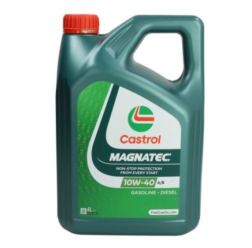Ulei motor CASTROL Magnatec A3/B4 (A/B) 10W40, volum 4 litri, sintetic