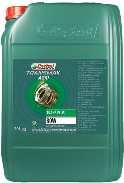 Ulei transmisie UTTO CASTROL Transmax Agri Trans Plus 15613C 80W, volum 20 litri, mineral