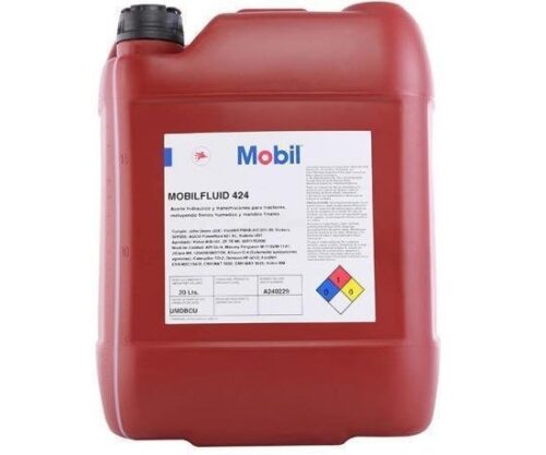 Ulei transmisie utilaje agricole MOBIL Mobilfluid 424 80W, volum 20 litri, semi sintetic, GL-4