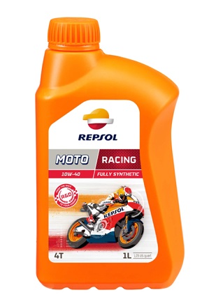 Ulei motor motocicleta REPSOL MOTO RACING 4T RP160N51, vascozitate 10W40, volum 1 litru, Jaso T 903 - 2006 MA, API SJ, sintetic