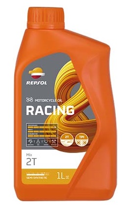 Ulei motor motocicleta REPSOL RACING MIX 2T RPP2051ZHC, volum 1 litru, JASO M345 FD, mineral