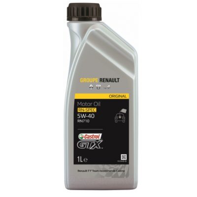 Ulei motor RENAULT CASTROL GTX 5W40 7711943689, volum 1 litru, sintetic