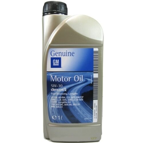 Ulei motor GM Opel/Vauxhall Dexos 2 5W30 DOPDEX25W301, volum 1 litru, sintetic, ACEA C3, API SN/CF