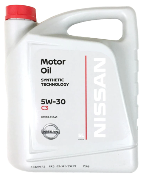 Ulei motor NISSAN Motor Oil C3 5W30 KE90091043, volum 5 litri