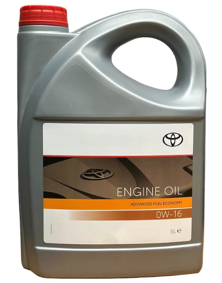 Ulei motor TOYOTA Advanced Fuel Economy 0W16 0888083889, volum 5 litri, API SN
