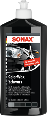 Solutie ceara culoare negru NanoPro SONAX 500ml - imagine 2
